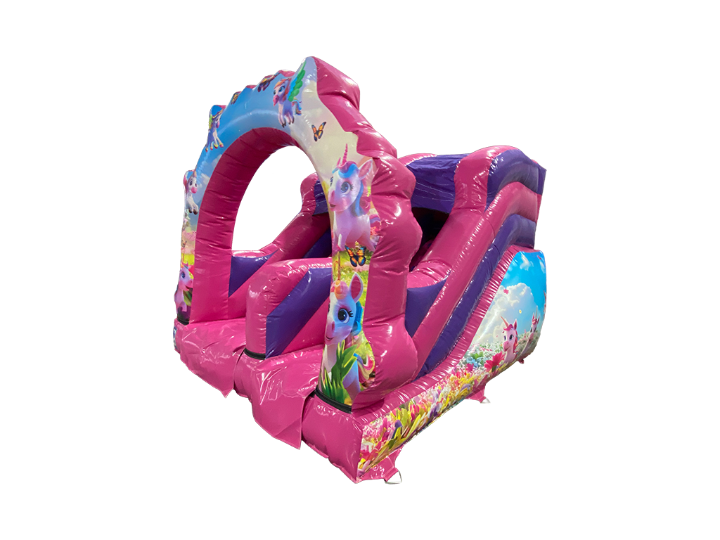 5ft Platform Unicorn Contoured Slide
