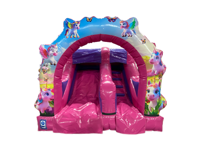 5ft Platform Unicorn Contoured Slide