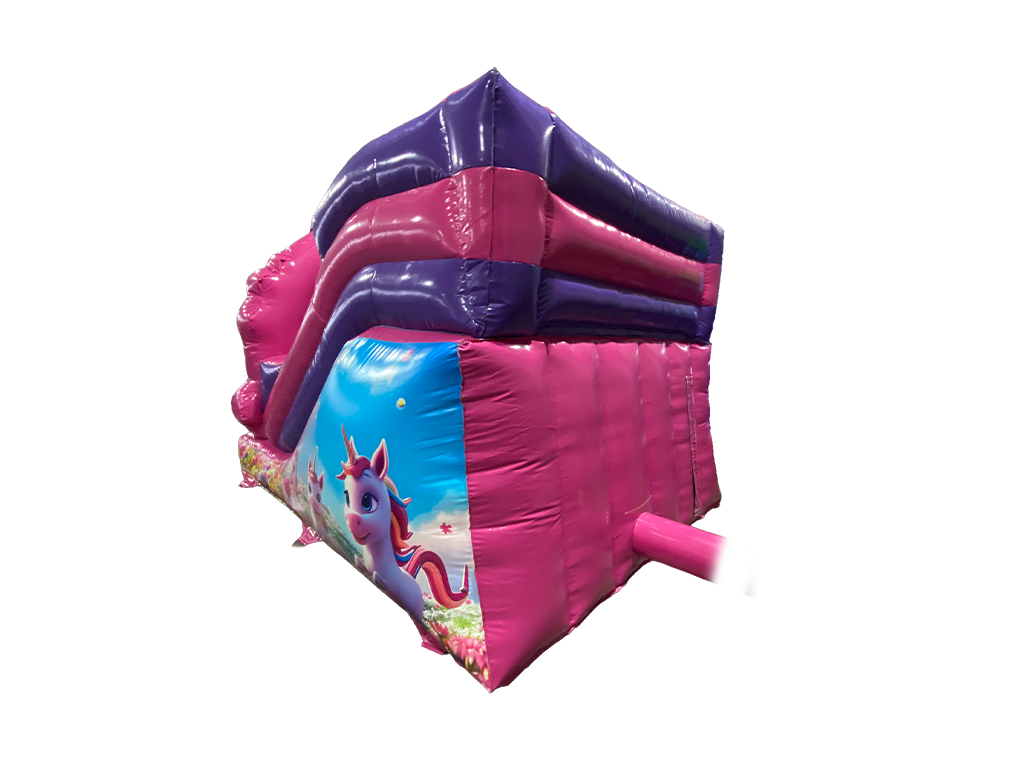 5ft Platform Unicorn Contoured Slide