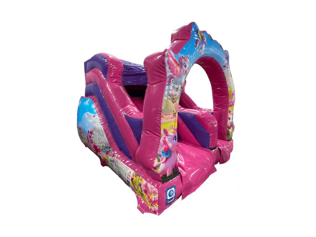 5ft Platform Unicorn Contoured Slide