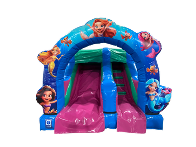 5ft Platform Mermaid Contoured Slide