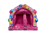 1,5m Plattform Pink Party Konturierte Rutsche