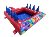 2.3m x 2.3m Blue & Red Party Ball Pond
