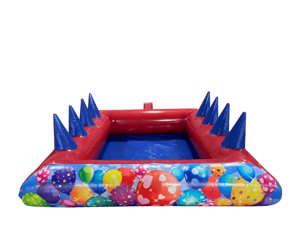 2.3m x 2.3m Blue & Red Party Ball Pond