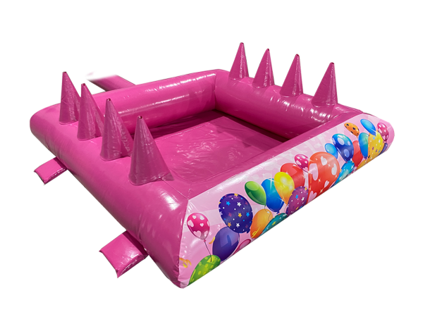 2.3m x 2.3m Pink Party Ball Pond