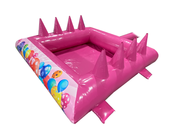 2.3m x 2.3m Pink Party Ball Pond
