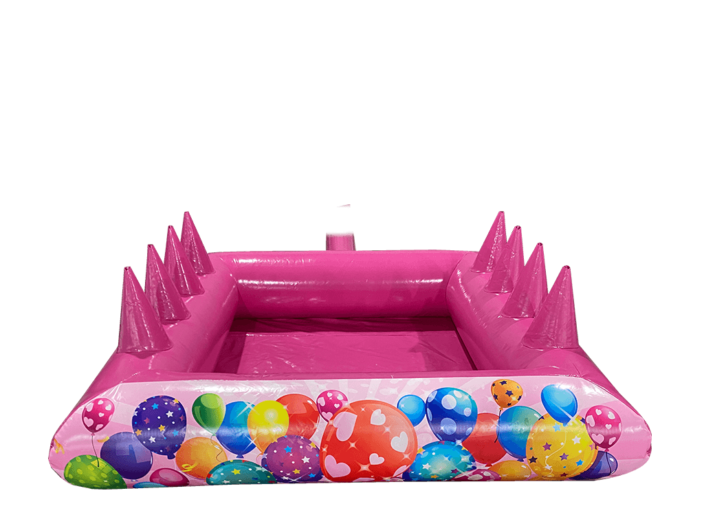 2.3m x 2.3m Pink Party Ball Pond