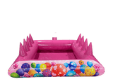 2.3m x 2.3m Pink Party Ball Pond
