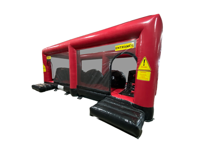 Red & Black Bouncing Balls Interactive Inflatable Game