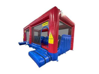 Blue & Red Bouncing Balls Interactive Inflatable Game