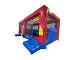 Blue & Red Bouncing Balls Interactive Inflatable Game