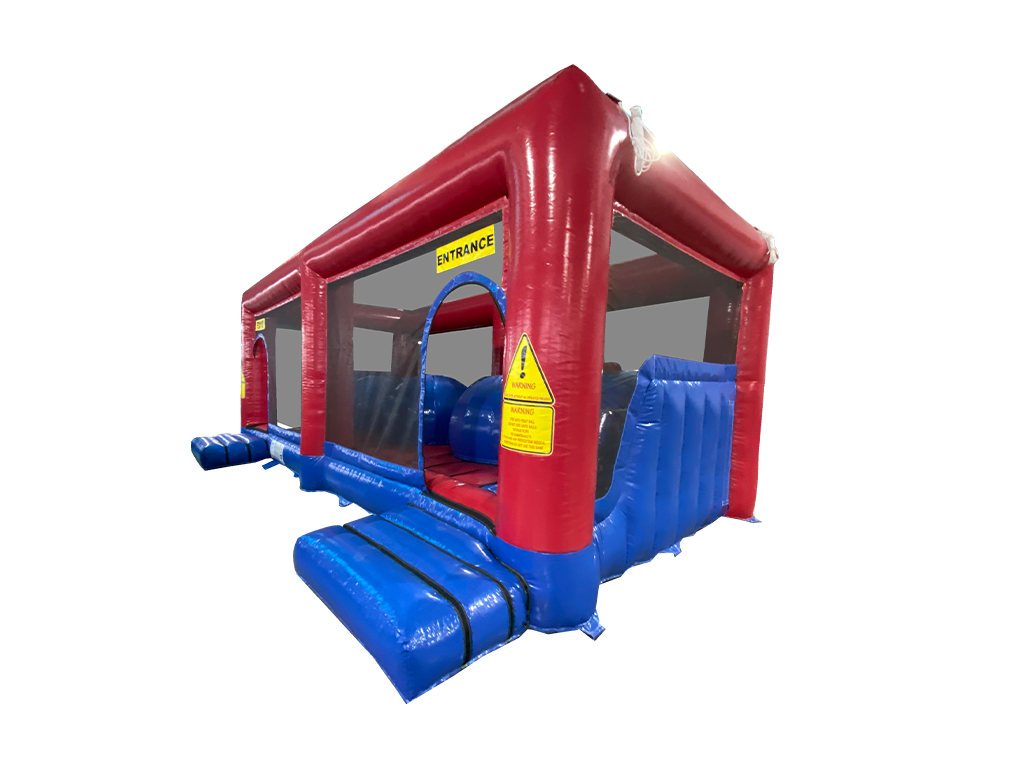 Blue & Red Bouncing Balls Interactive Inflatable Game