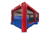 Blue & Red Bouncing Balls Interactive Inflatable Game