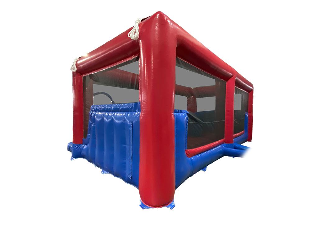 Blue & Red Bouncing Balls Interactive Inflatable Game