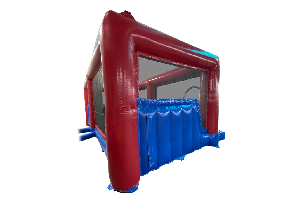Blue & Red Bouncing Balls Interactive Inflatable Game