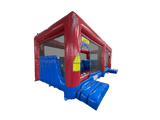 Blue & Red Bouncing Balls Interactive Inflatable Game