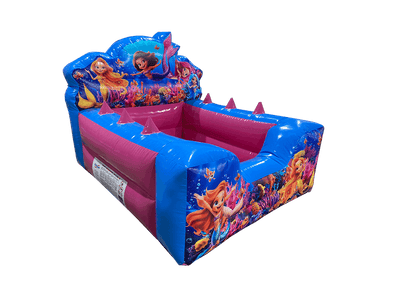 Contoured Mermaid High Back Ball Pool