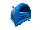 Combinado tobogán frontal curvo 3D pulpo 5x4.3m