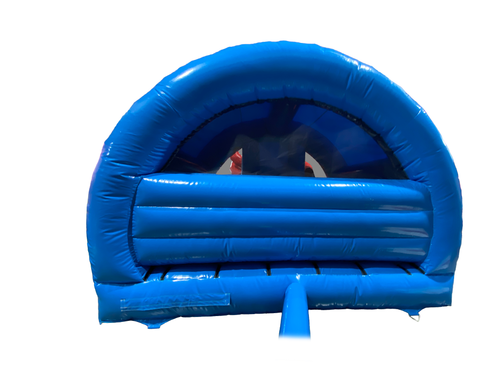 Combinado tobogán frontal curvo 3D pulpo 5x4.3m