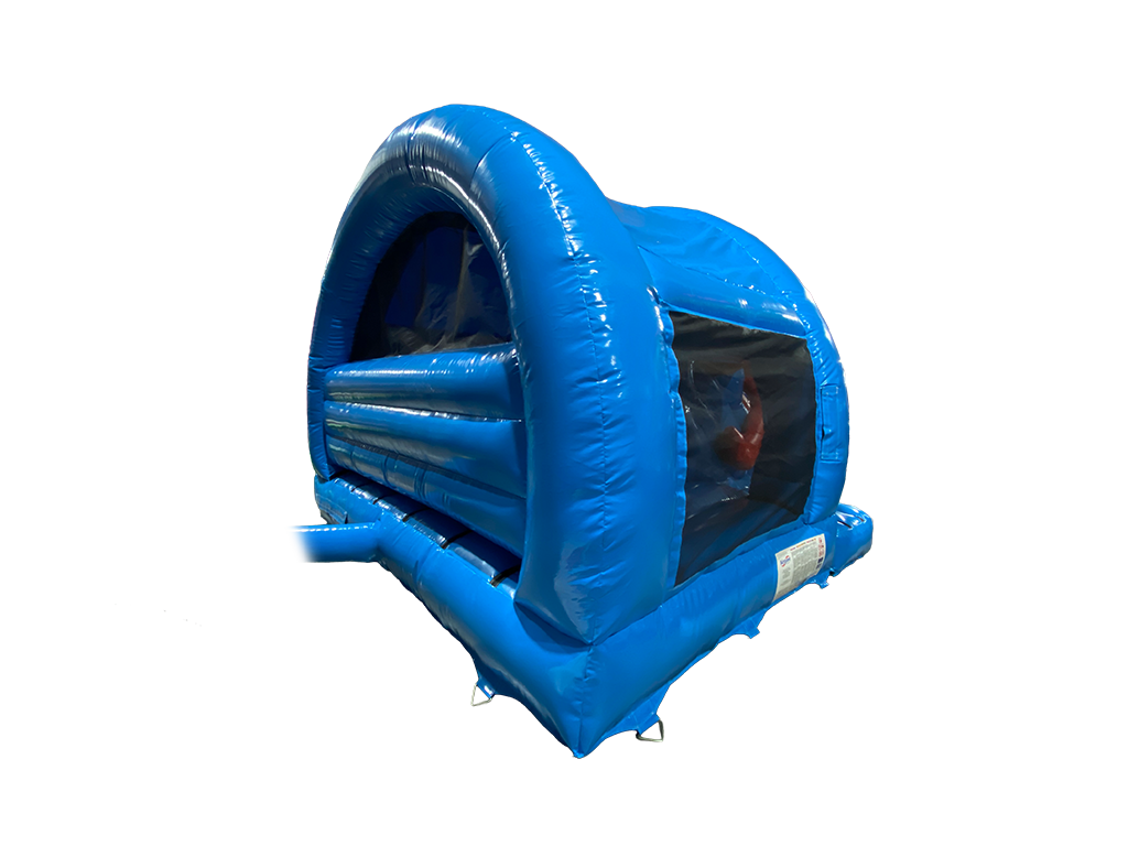 Combinado tobogán frontal curvo 3D pulpo 5x4.3m