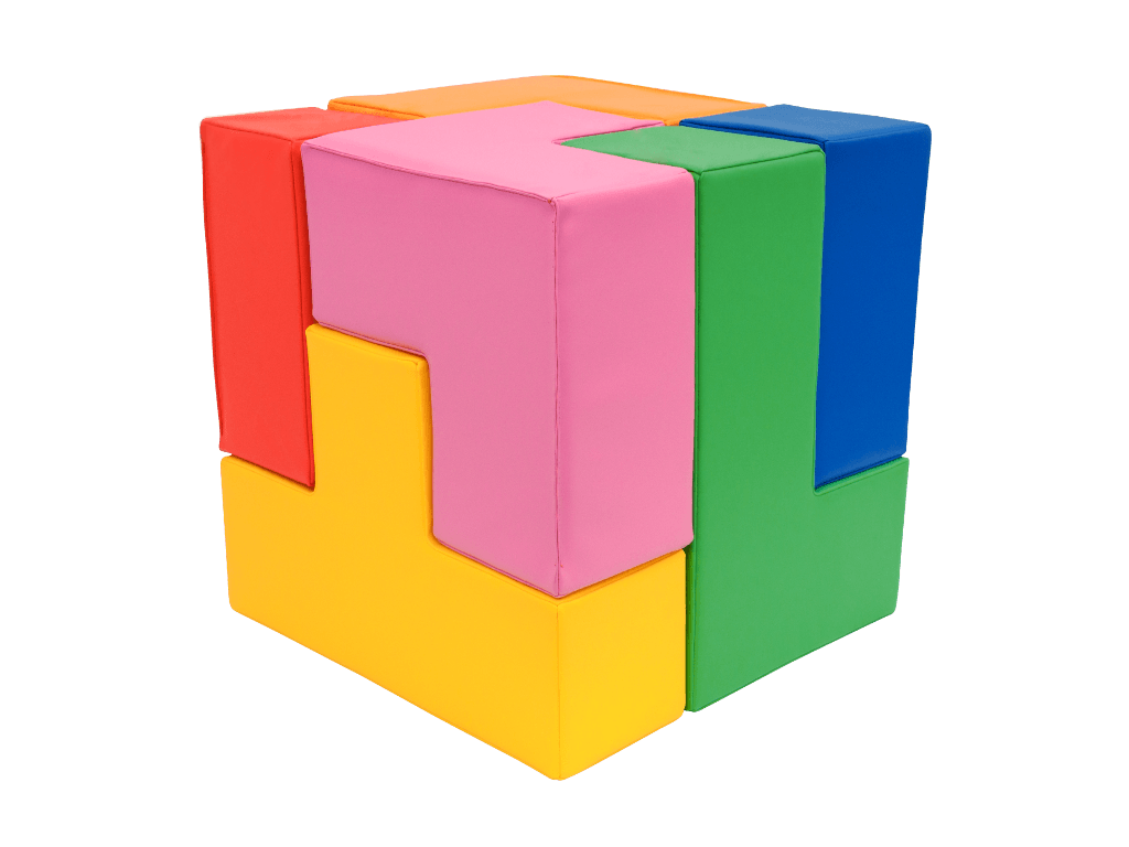 Set de cubo Soma para juego suave en bolsa