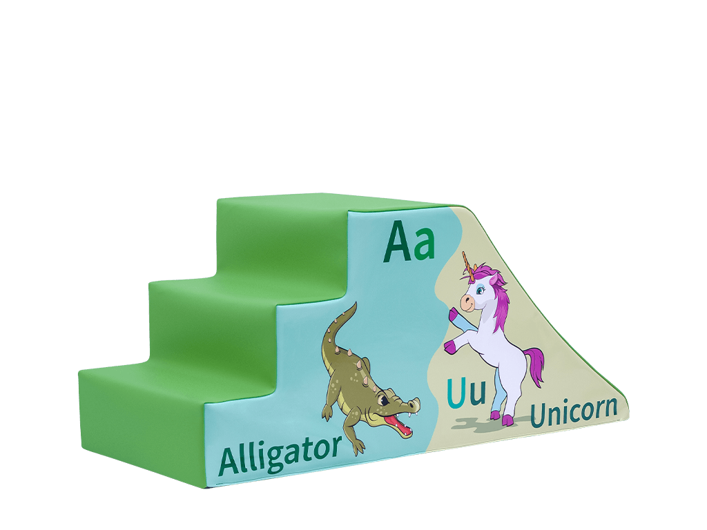 ABC Soft Play Wedge Slide