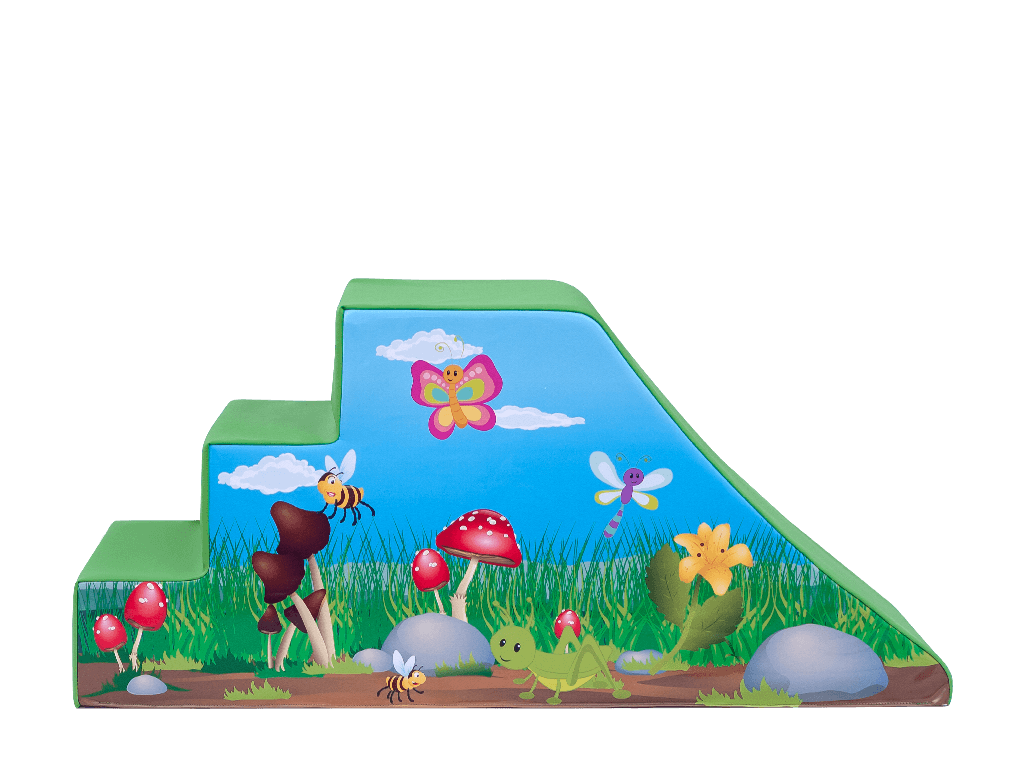 Toboggan en coin de jeu doux Antre des insectes