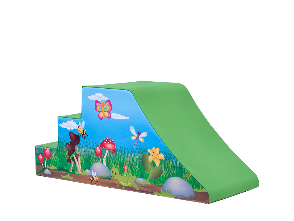 Toboggan en coin de jeu doux Antre des insectes