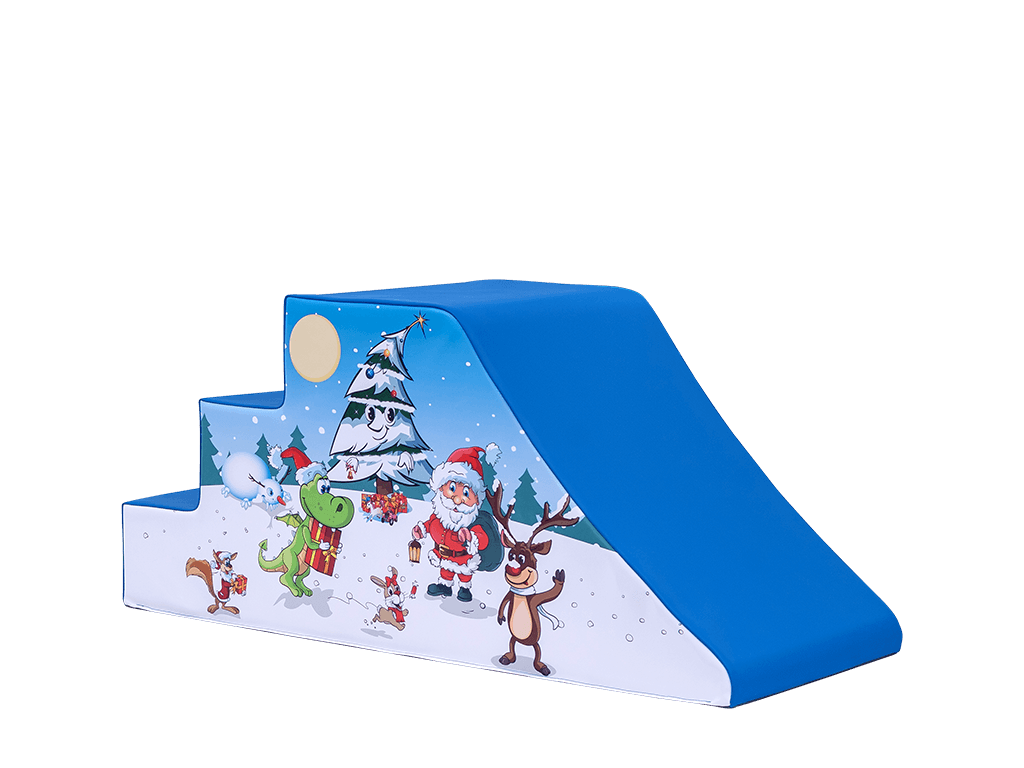 Weihnachts Softplay Keilrutsche