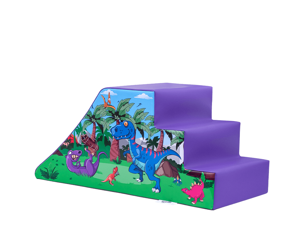 Dinosaur Soft Play Wedge Slide