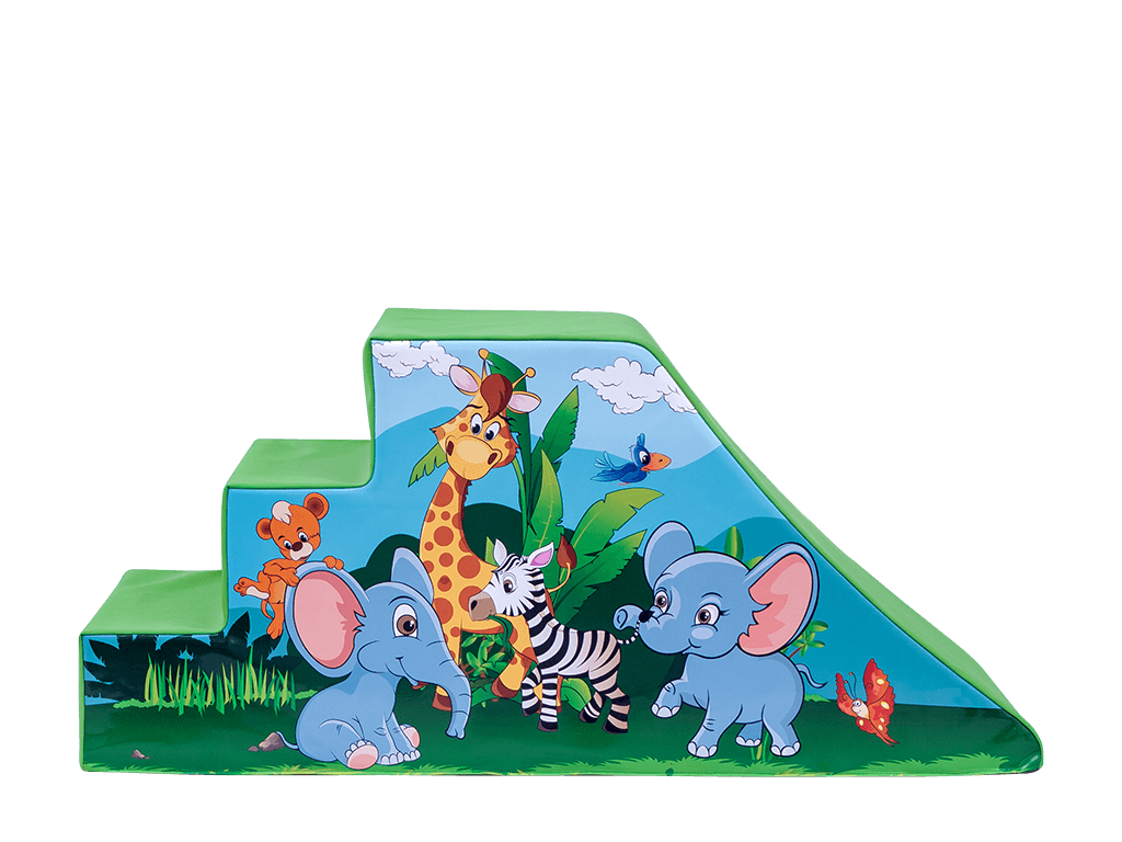 Scivolo a Cuneo Soft Play Giungla Baby