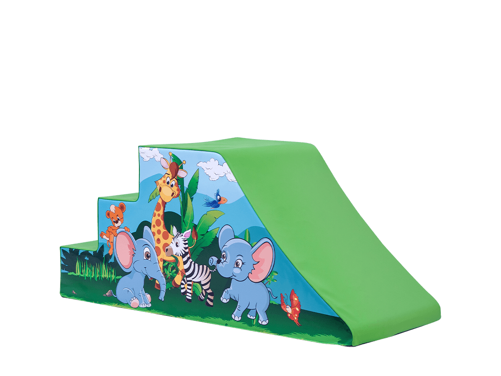 Scivolo a Cuneo Soft Play Giungla Baby