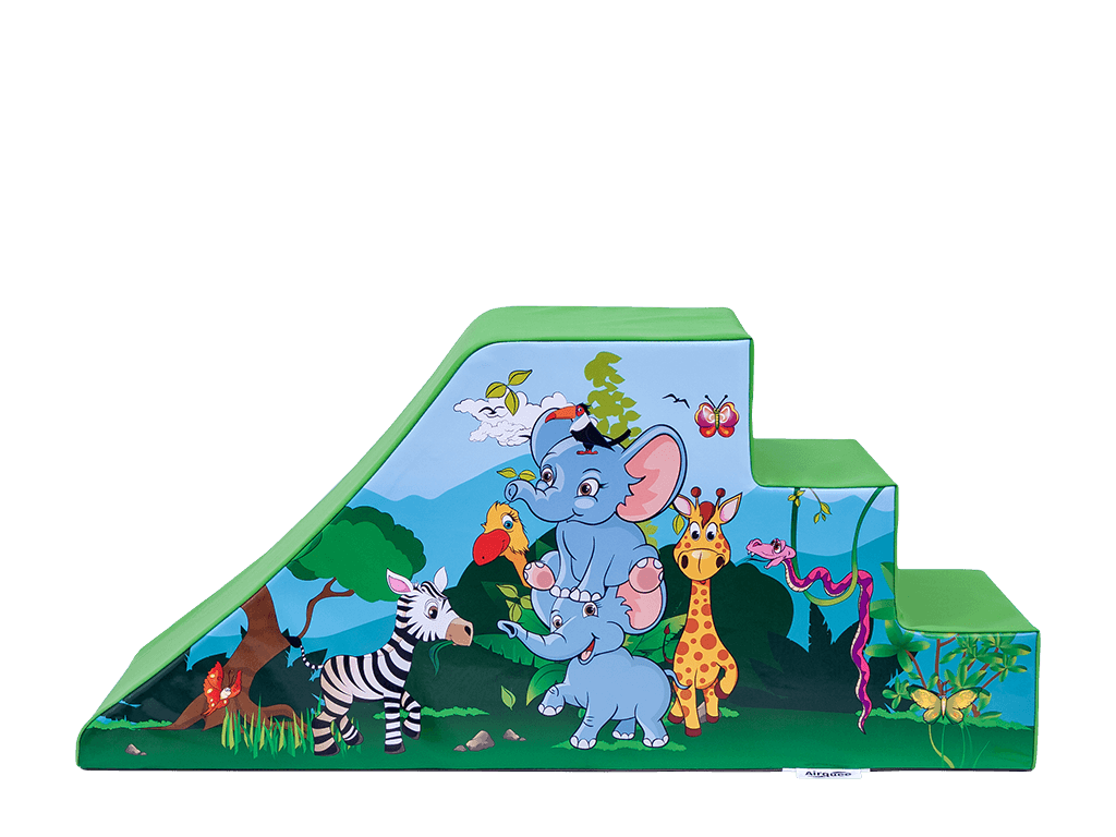 Scivolo a Cuneo Soft Play Giungla Baby