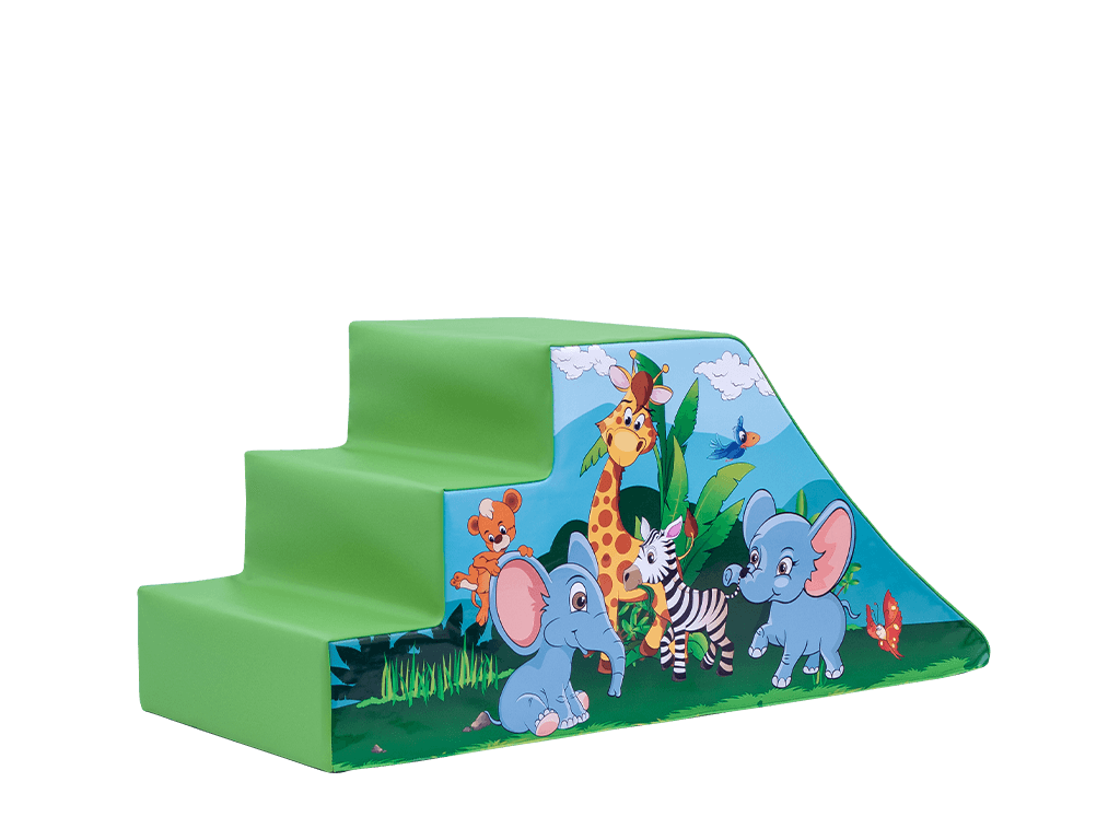Scivolo a Cuneo Soft Play Giungla Baby