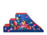 Blue and Red Party Soft Play Wedge Slide