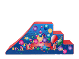 Blue and Red Party Soft Play Wedge Slide