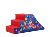 Blue and Red Party Soft Play Wedge Slide
