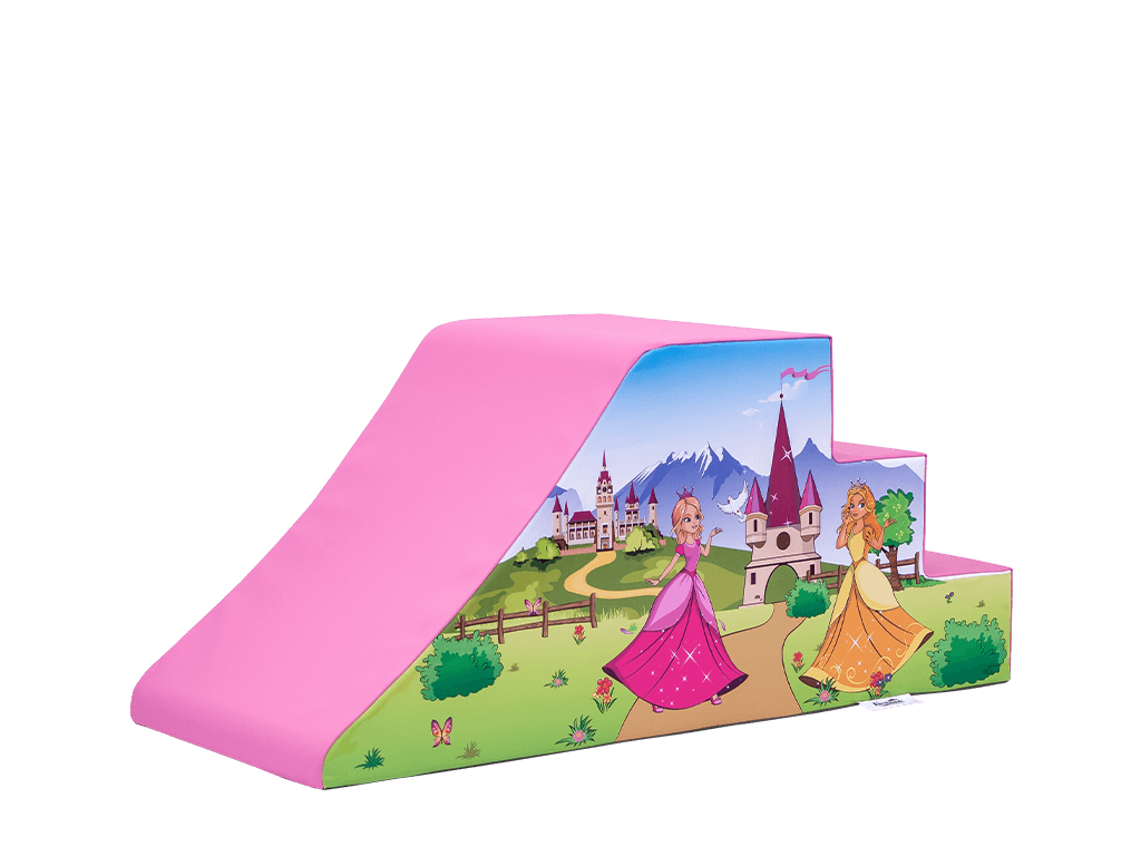 Prinzessinnen Softplay Keilrutsche