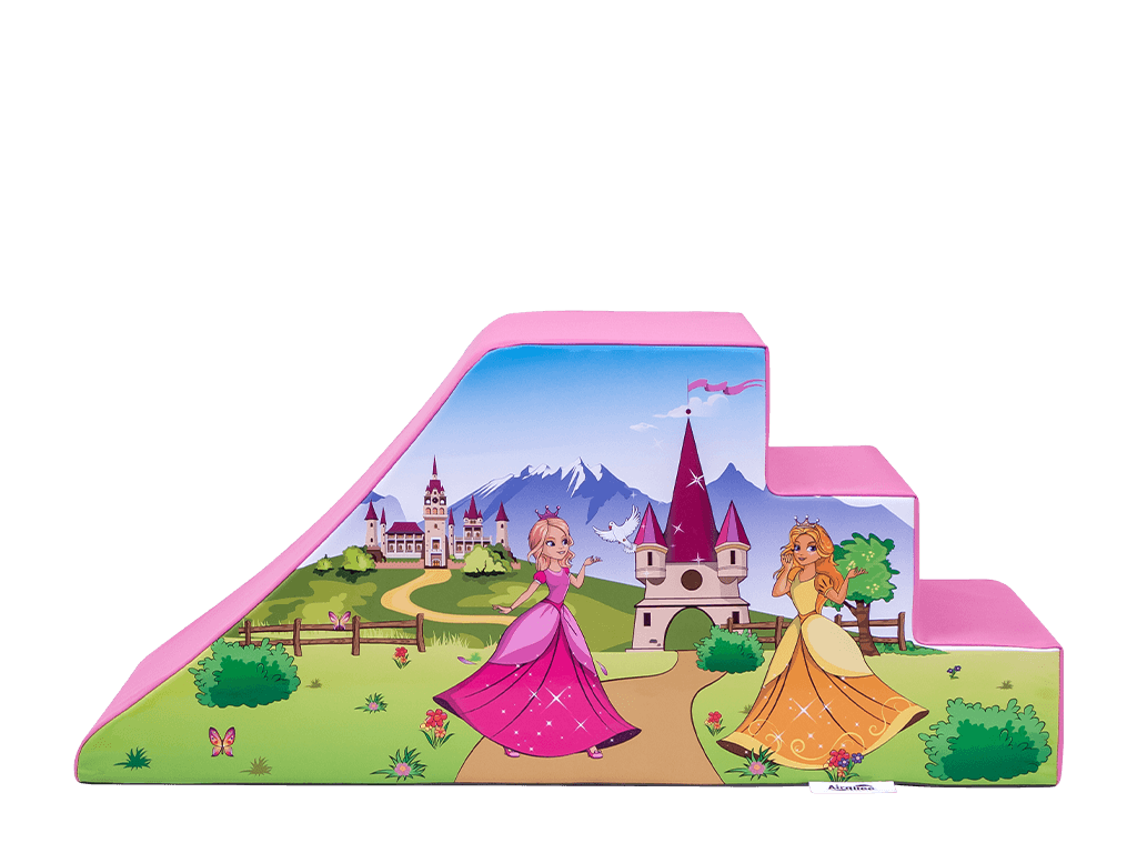 Prinzessinnen Softplay Keilrutsche