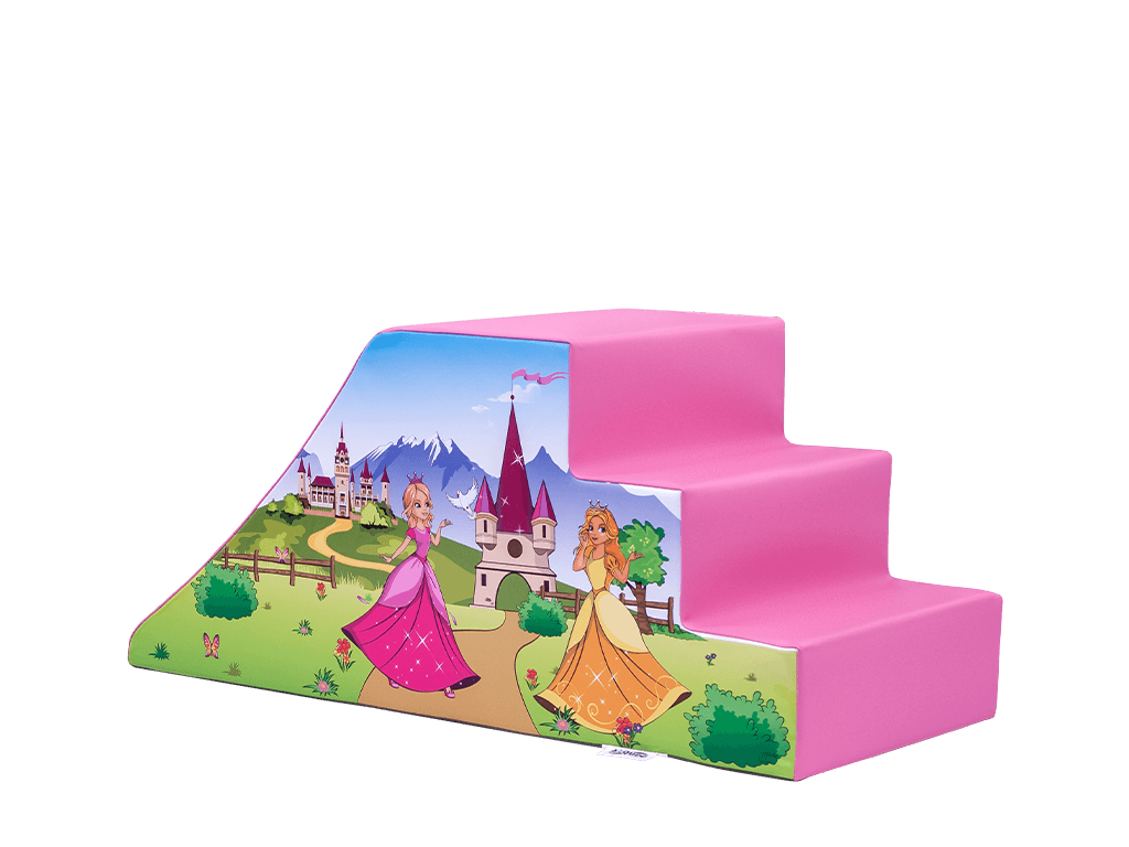 Prinzessinnen Softplay Keilrutsche