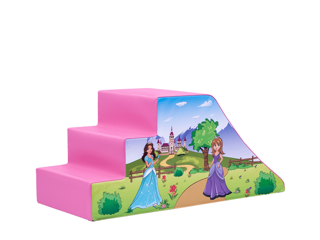 Prinzessinnen Softplay Keilrutsche