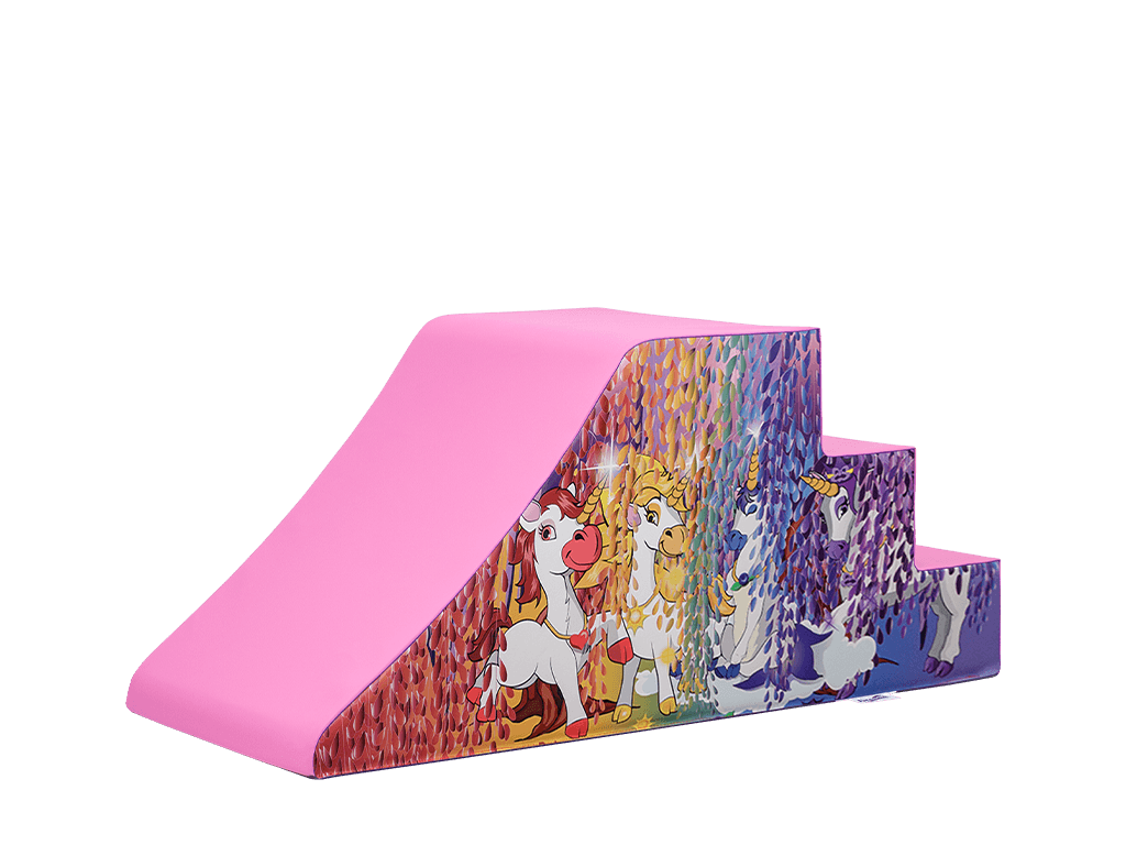 Unicorn Soft Play Wedge Slide