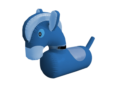 Blue Airtight Horse