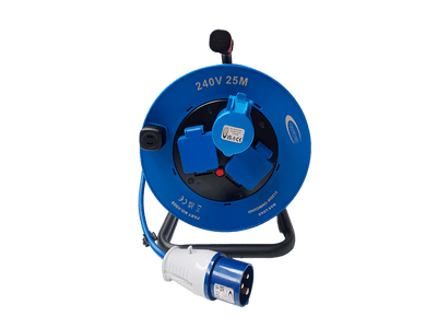 Enrouleur de câble 240 V de 25 m – 1,5 mm