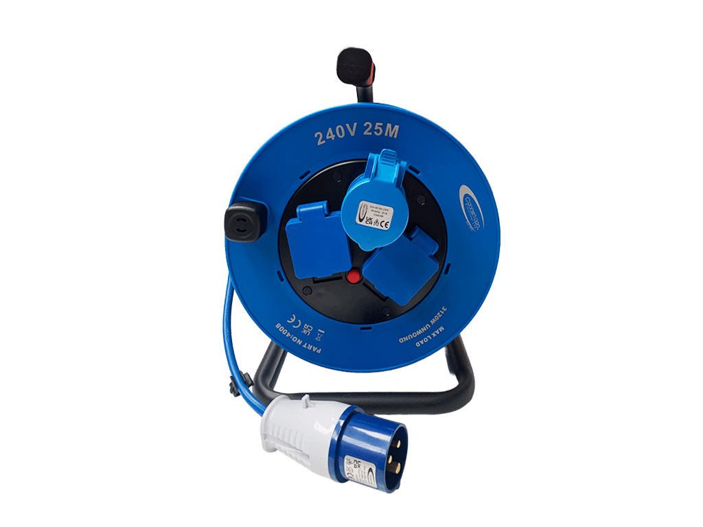 25m 240V Cable Reel - 1.5mm
