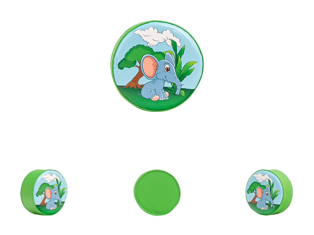 19-delig Baby Jungle Zacht Speel Set