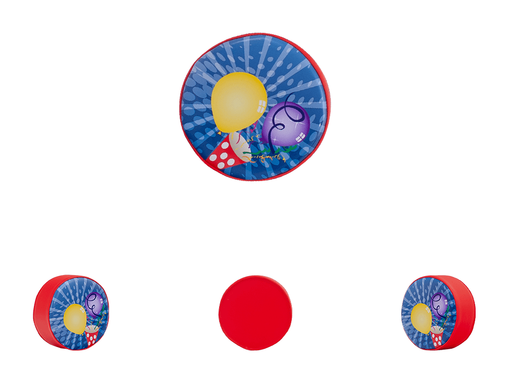 Set Soft Play Festa Blu e Rossa da 19 pezzi