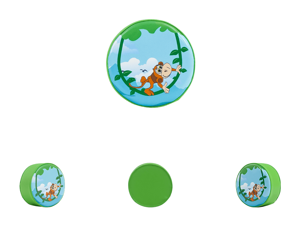 Set Soft Play Giungla da 19 pezzi