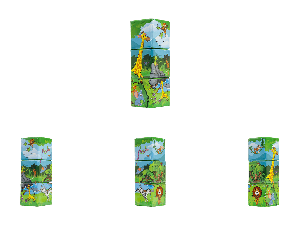 Set Soft Play Giungla da 19 pezzi