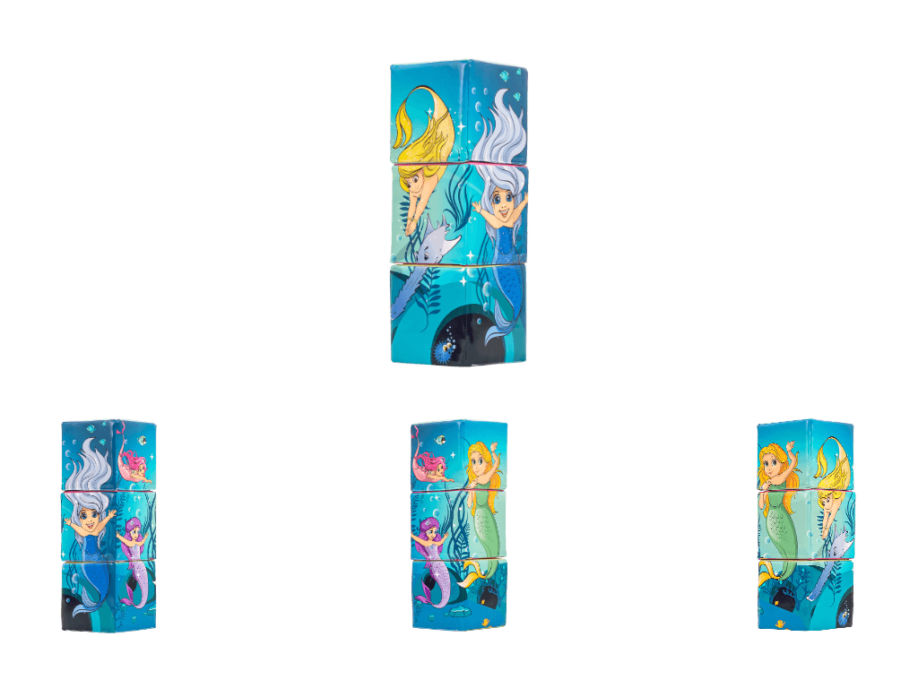 Set Sirenă Soft Play 19 piese